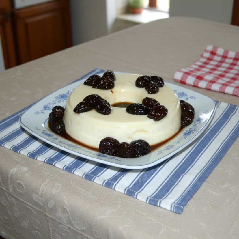 Foto deliciosa de Manjar Branco Cremoso pronta para servir - Pudins & Cremes