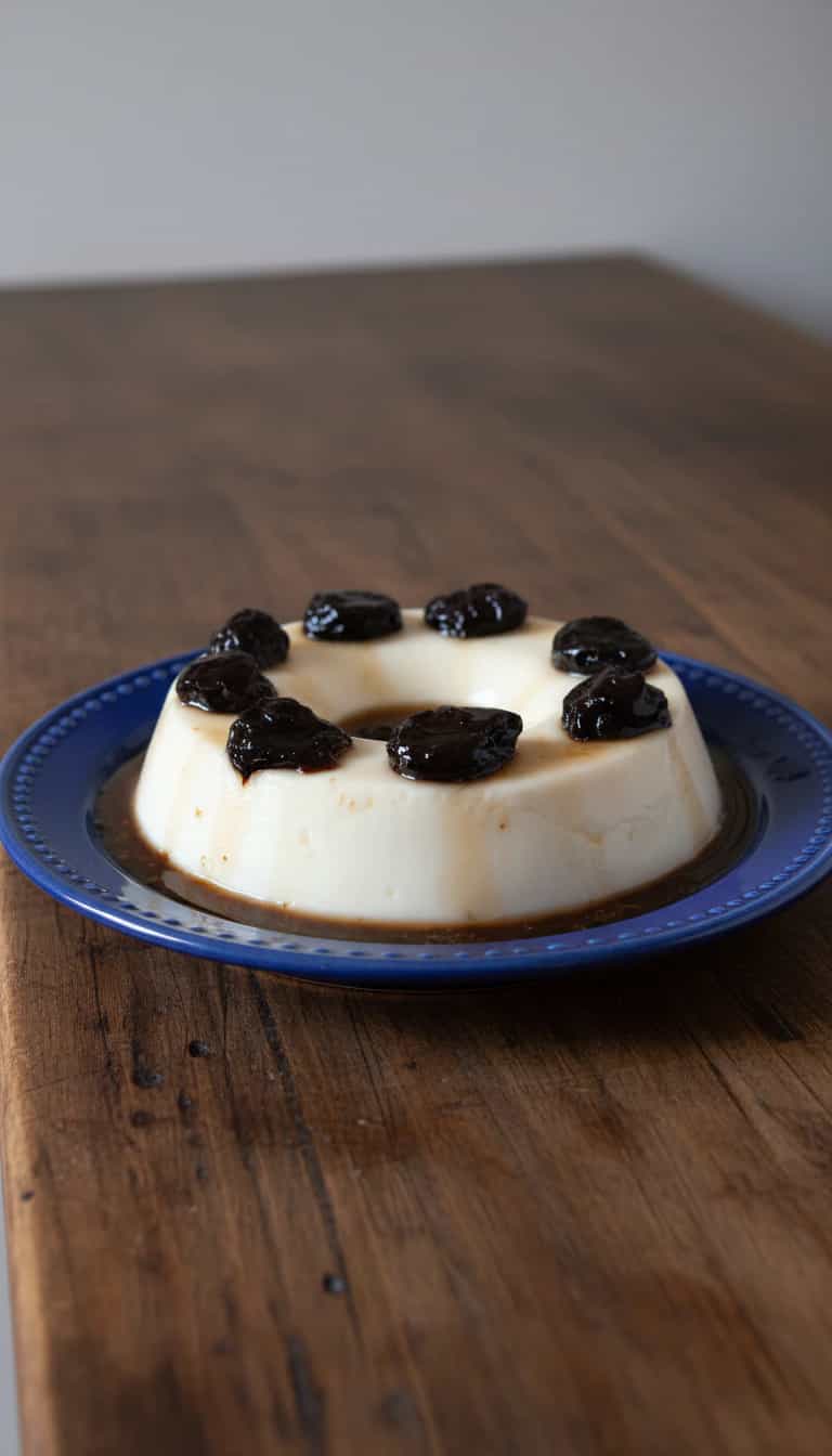 Foto deliciosa de Manjar Branco Cremoso pronta para servir - Pudins & Cremes