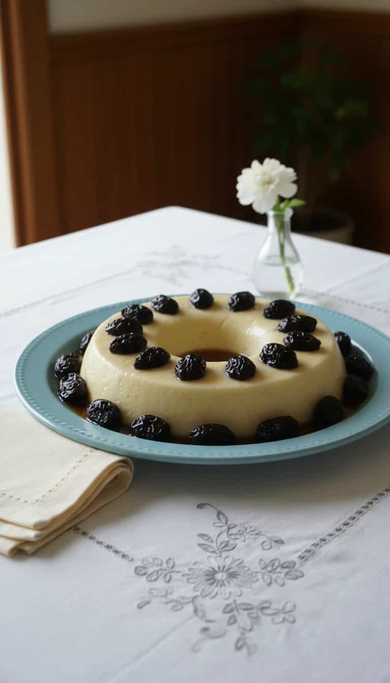 Foto deliciosa de Manjar Branco Cremoso pronta para servir - Pudins & Cremes