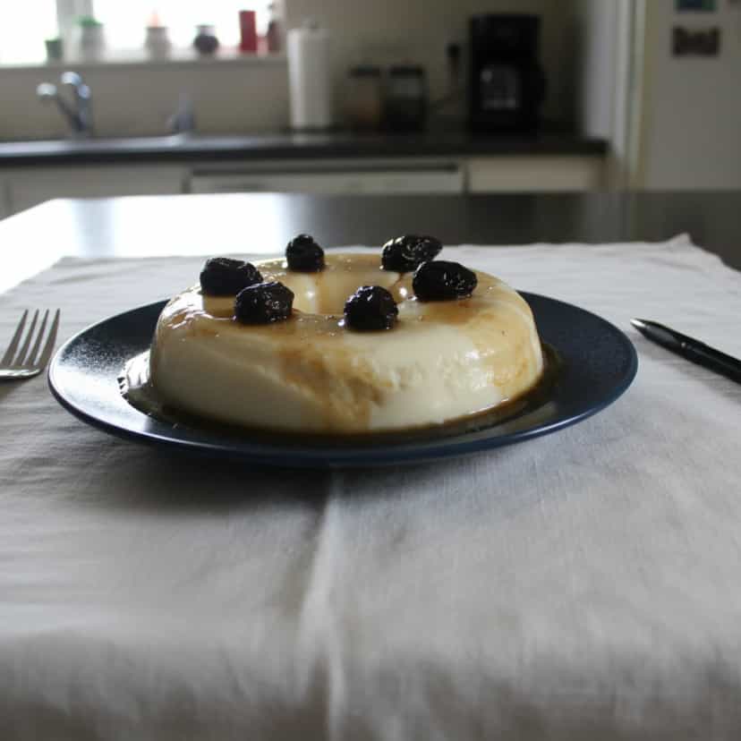 Foto deliciosa de Manjar Cremoso de Coco pronta para servir - Pudins & Cremes