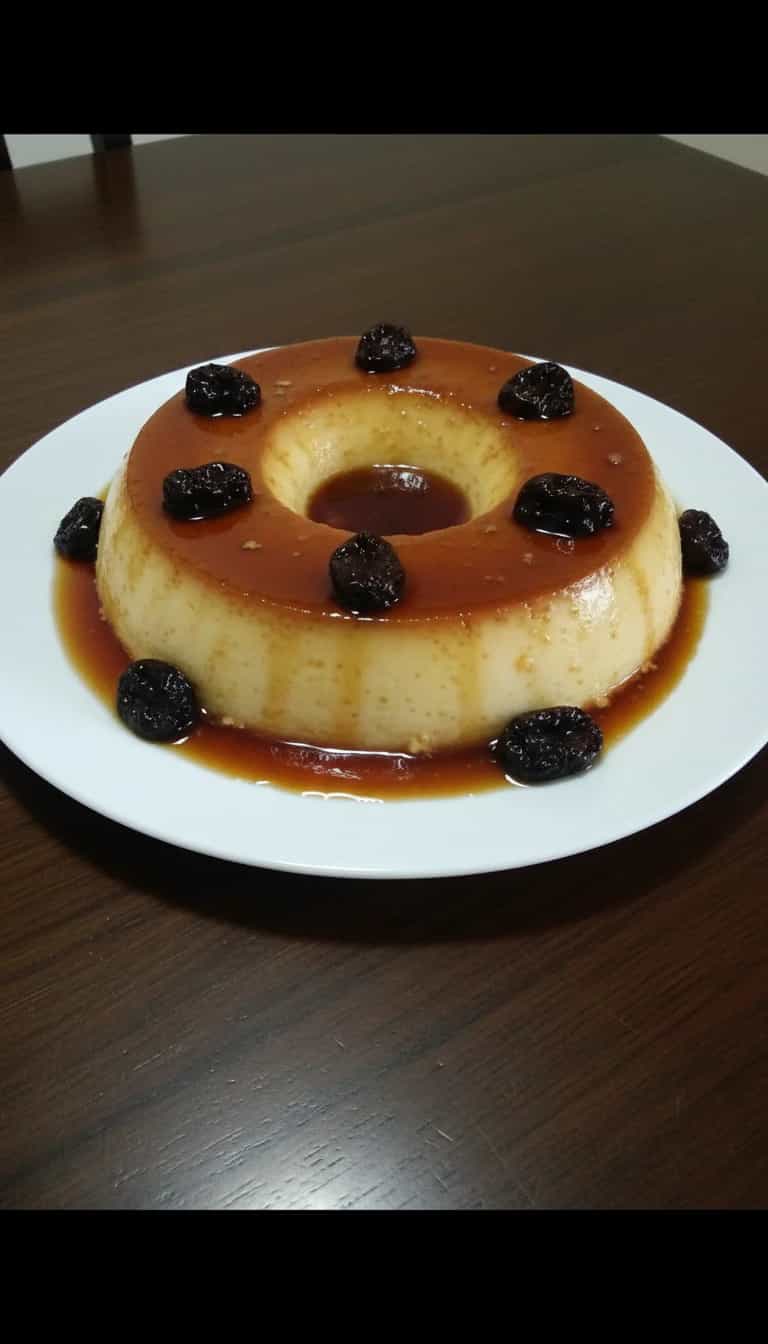 Foto deliciosa de Manjar Cremoso de Leite de Coco pronta para servir - Pudins & Cremes