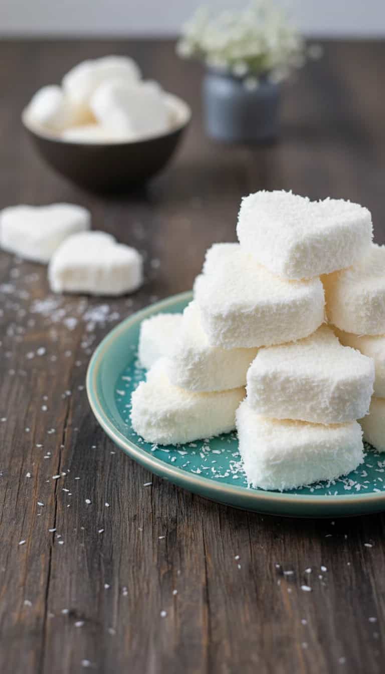 Foto deliciosa de Maria-mole de Coco pronta para servir - Pudins & Cremes
