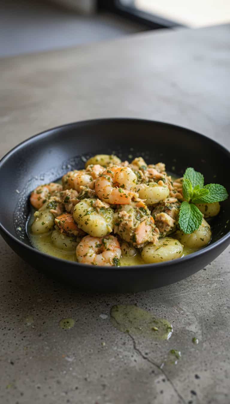 Foto deliciosa de Marisco Tropical com Água de Coco pronta para servir - Peixes & Frutos do Mar