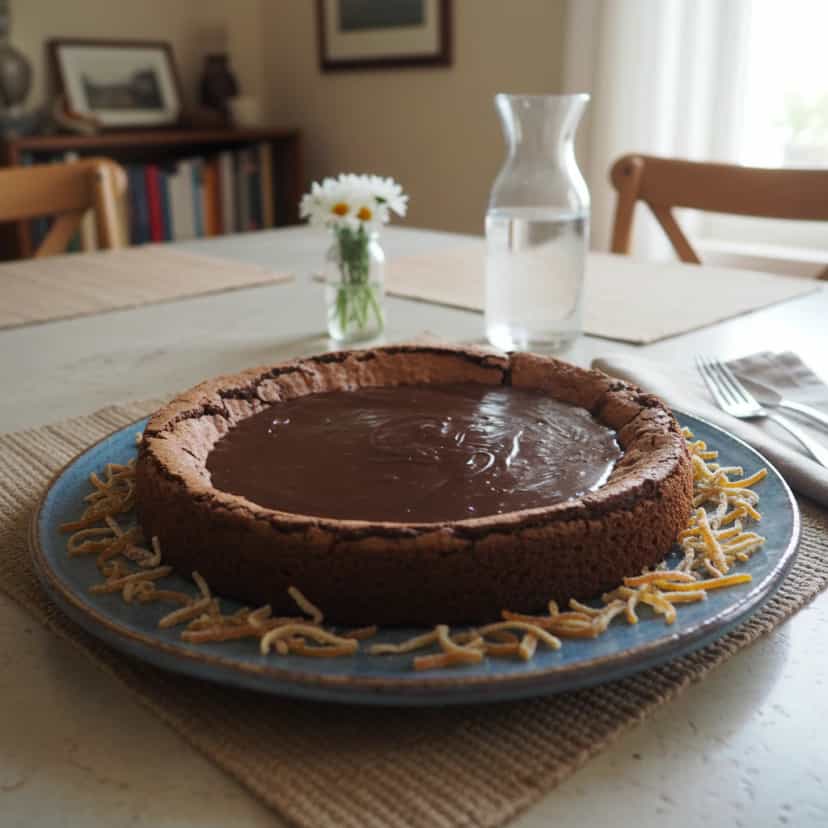 Foto deliciosa de Marquise de Chocolate Clássica pronta para servir - Outras Receitas