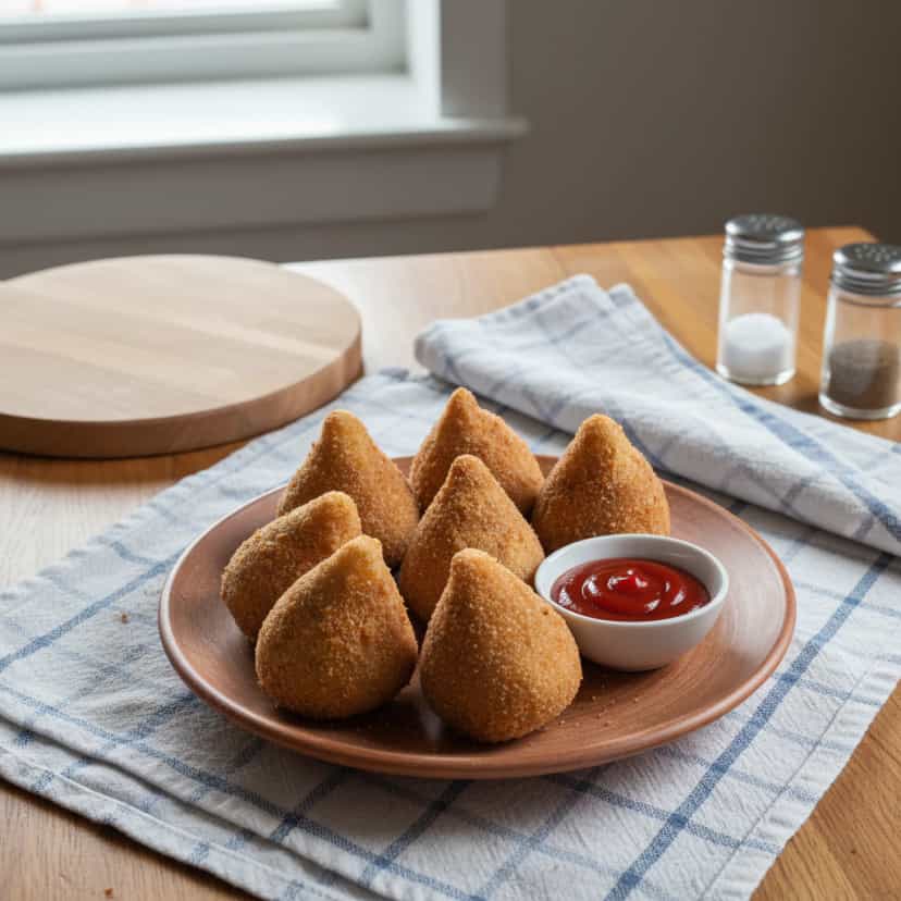 Foto deliciosa de Massa Cremosa para Coxinhas pronta para servir - Outras Receitas