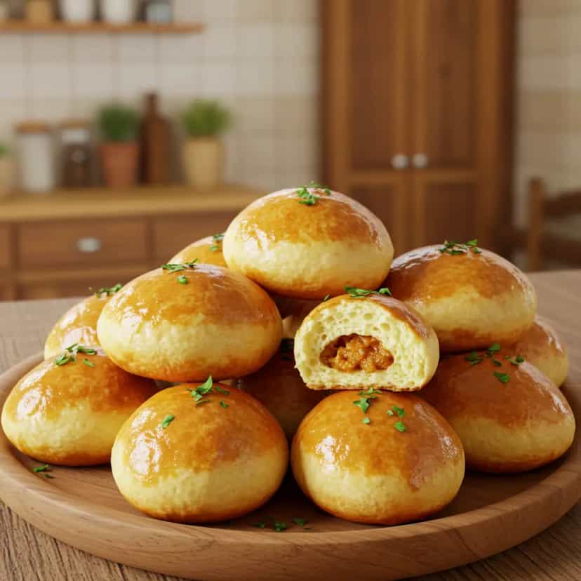 Foto deliciosa de Massa de esfiha fácil pronta para servir - Lanches de Padaria