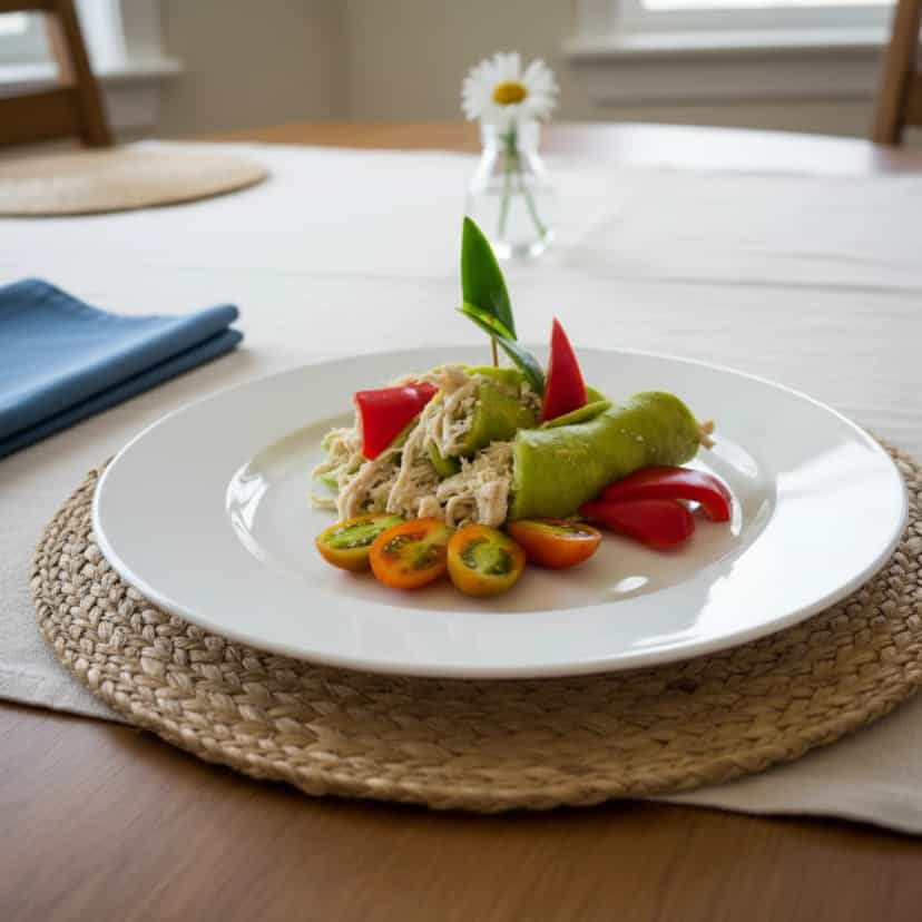 Foto deliciosa de Massa de Panqueca de Espinafre pronta para servir - Panquecas & Waffles
