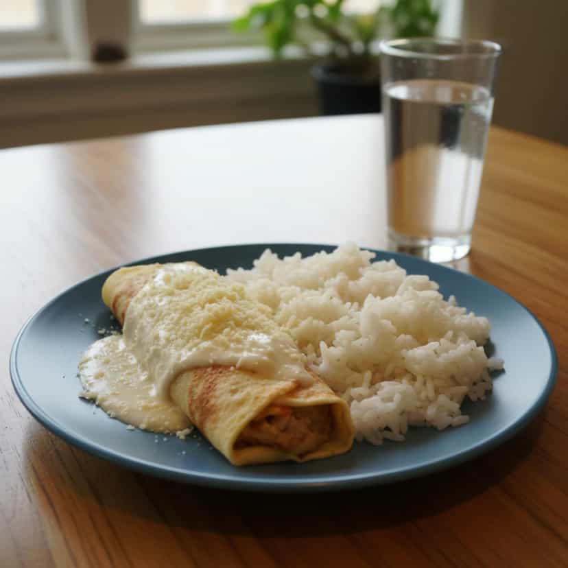 Foto deliciosa de Massa de Panqueca Leve pronta para servir - Outras Receitas