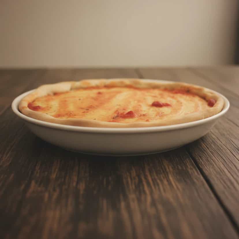 Foto deliciosa de Massa de Pizza Caseira pronta para servir - Outras Receitas
