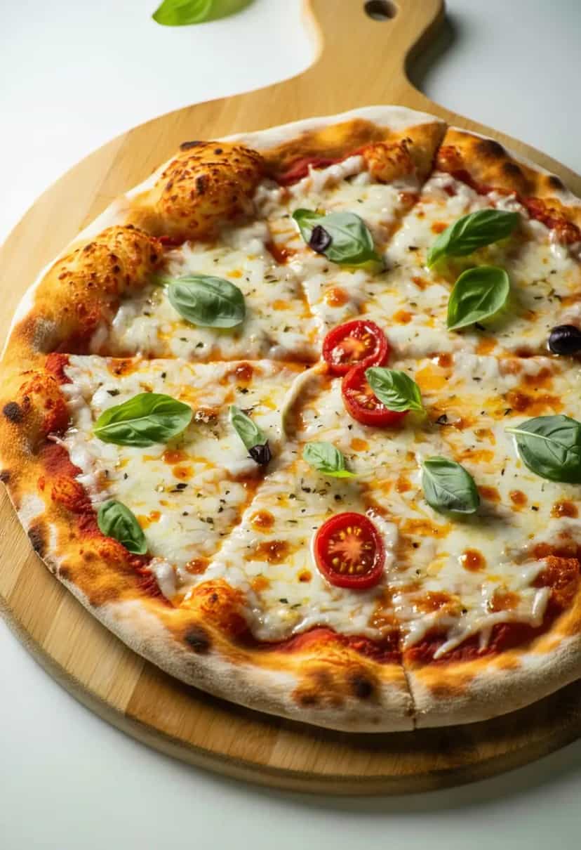 Foto deliciosa de Massa de Pizza Crocante Rápida pronta para servir - Outras Receitas