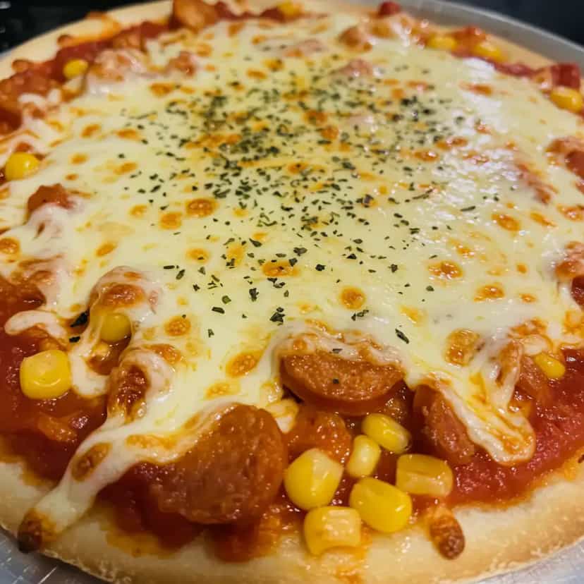 Foto deliciosa de Massa de Pizza Macia e Simples pronta para servir - Outras Receitas