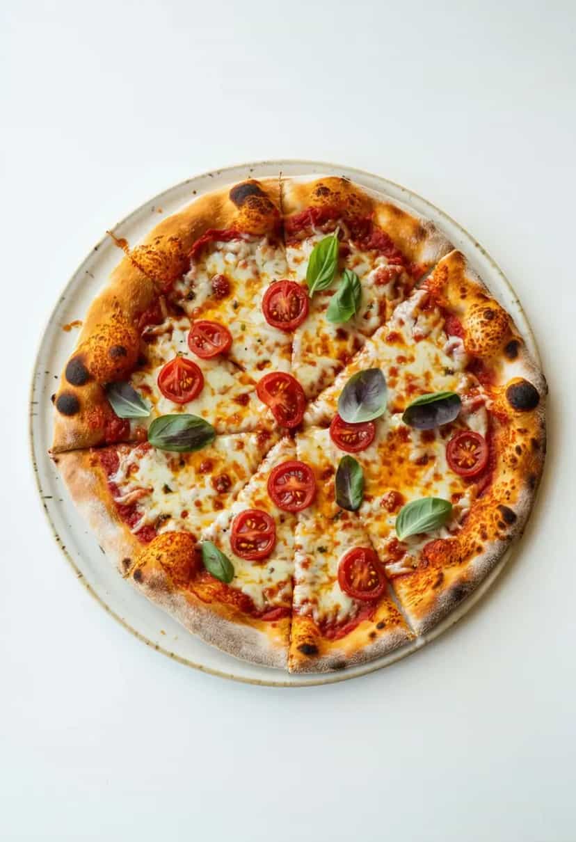 Foto deliciosa de Massa de Pizza pronta para servir - Pizzas & Salgados