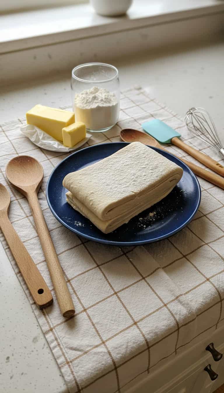 Foto deliciosa de Massa Folhada pronta para servir - Outras Receitas