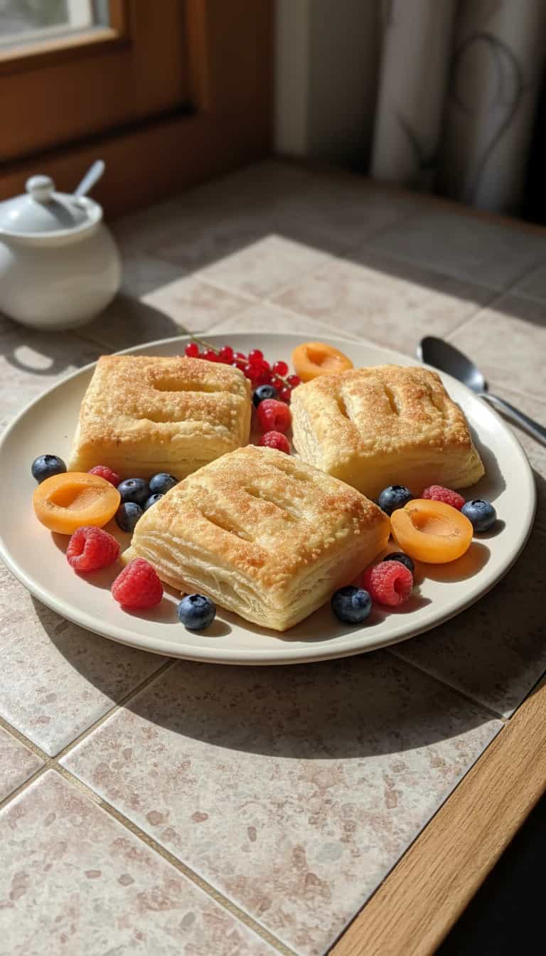Foto deliciosa de Massa Folhada Caseira pronta para servir - Outras Receitas