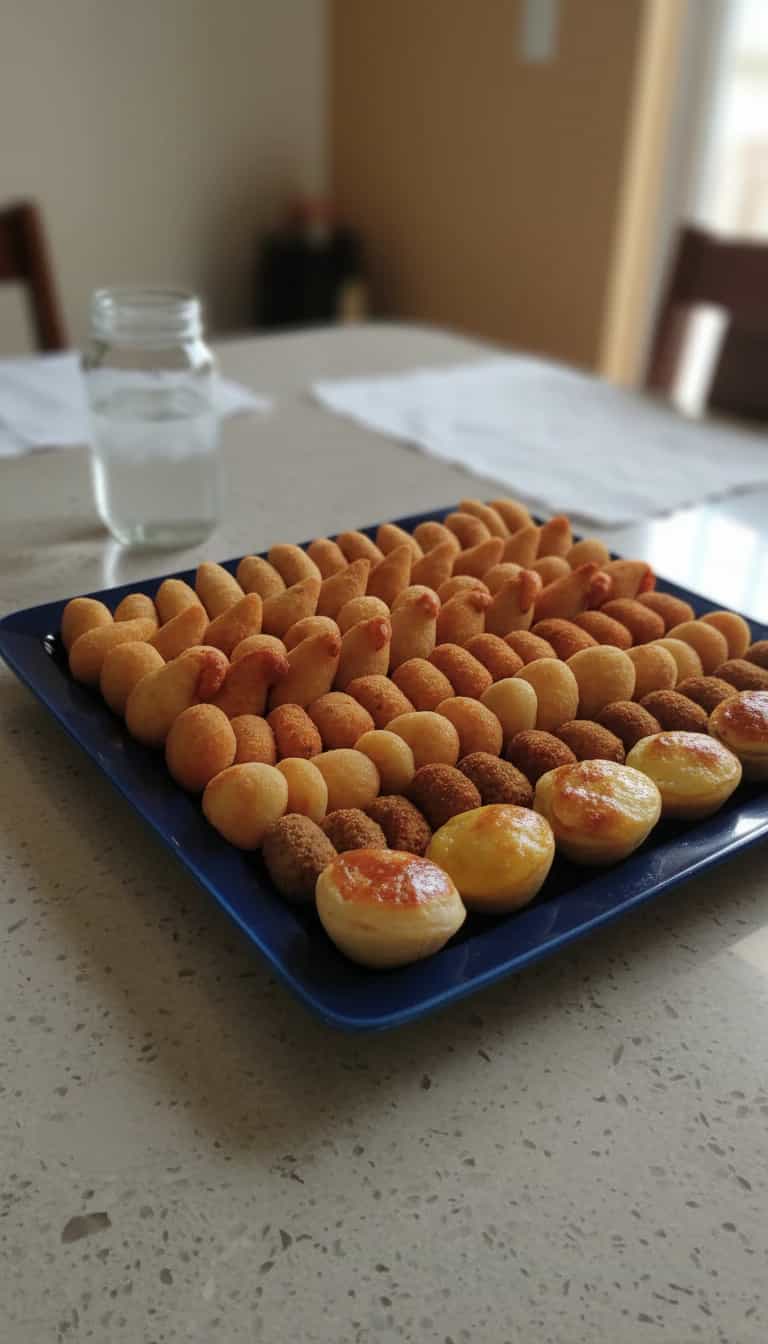 Foto deliciosa de Massa para Salgadinhos Brasileiros pronta para servir - Salgadinhos
