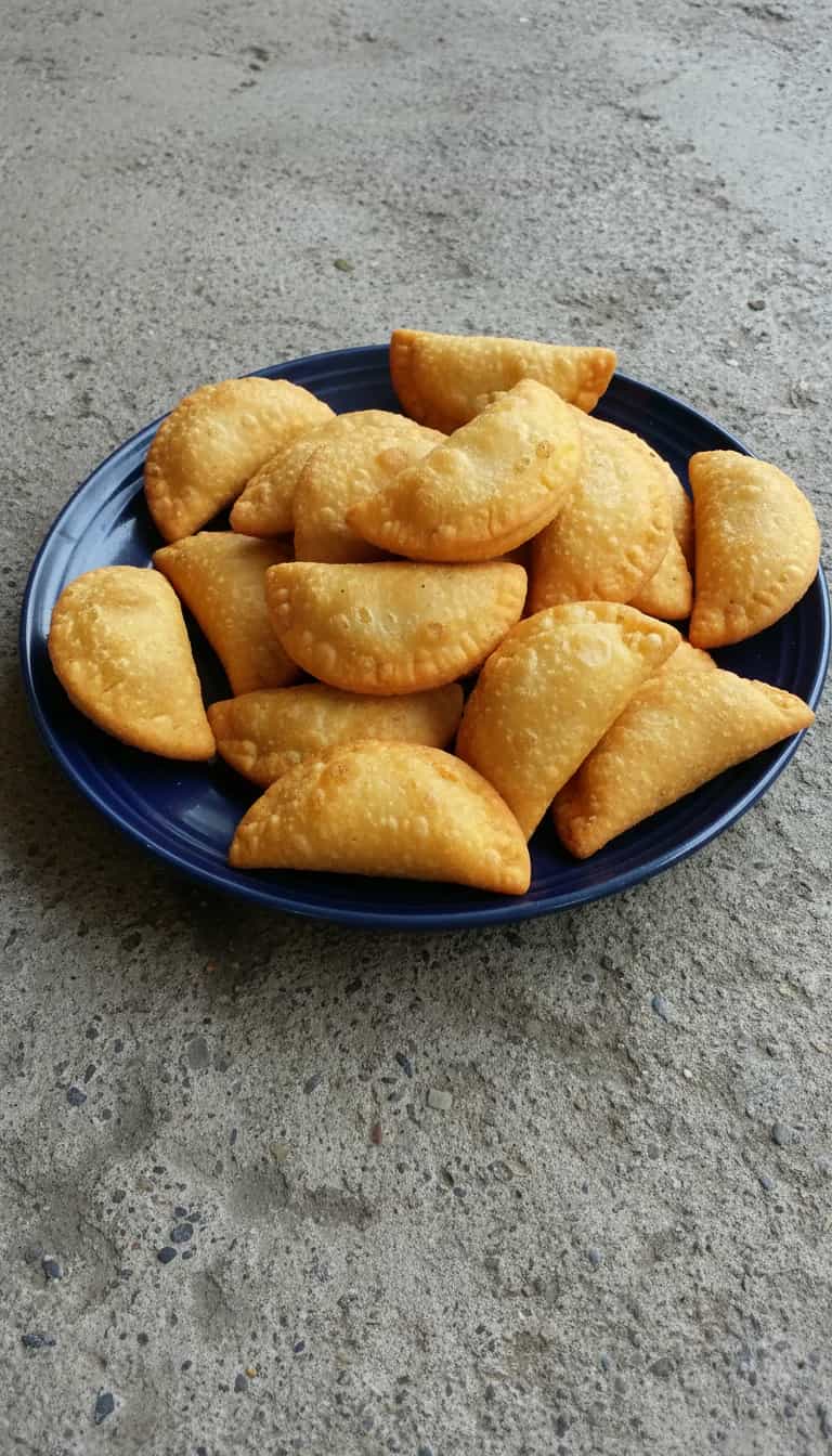 Foto deliciosa de Massa para Salgados pronta para servir - Salgadinhos