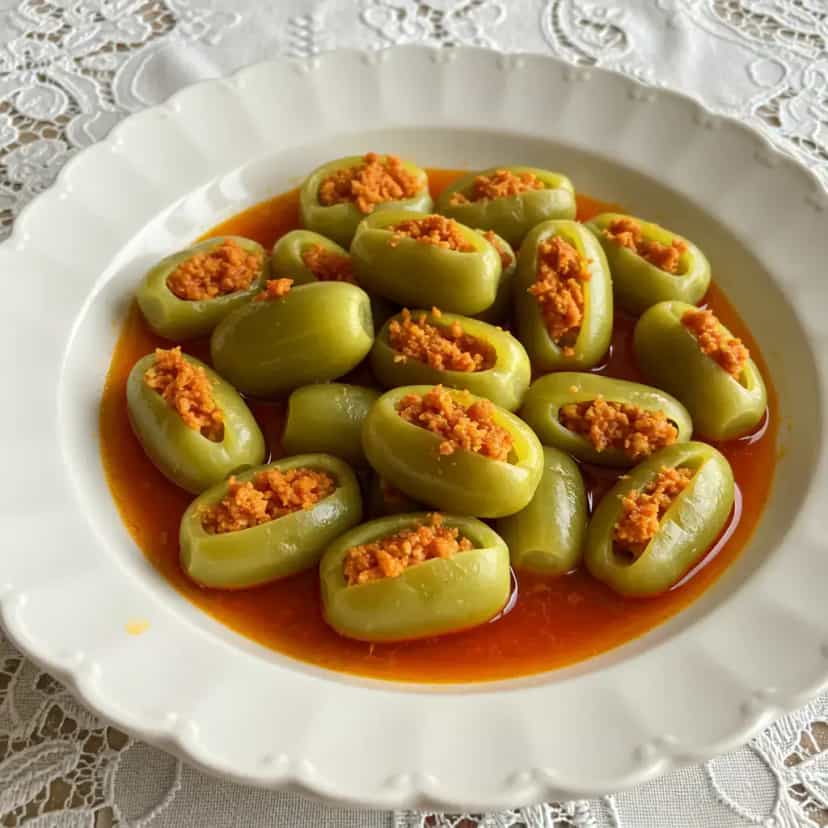 Foto deliciosa de Maxixe com Carne Moída pronta para servir - Carnes & Frango