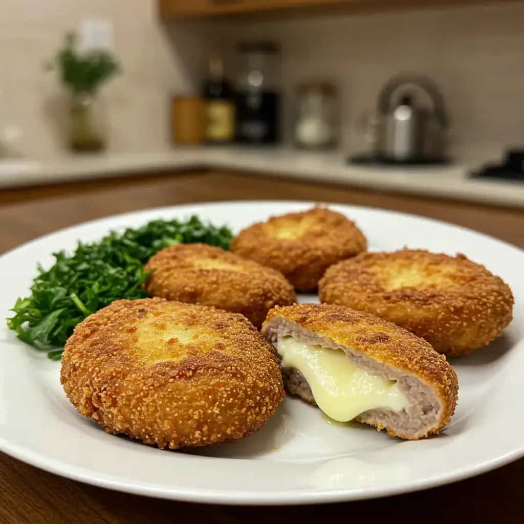 Medalhão de carne moída