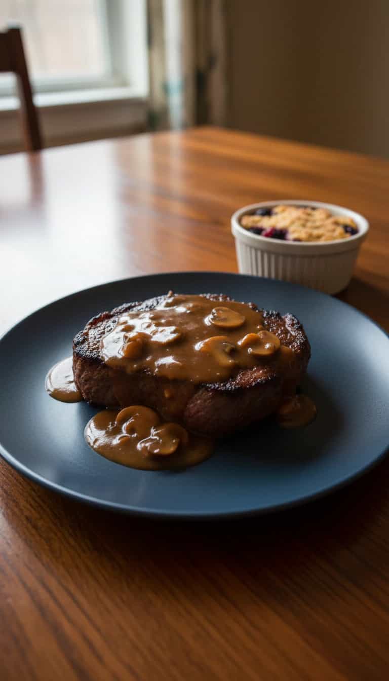 Foto deliciosa de Medalhões de Filé ao Molho Madeira pronta para servir - Carnes & Frango