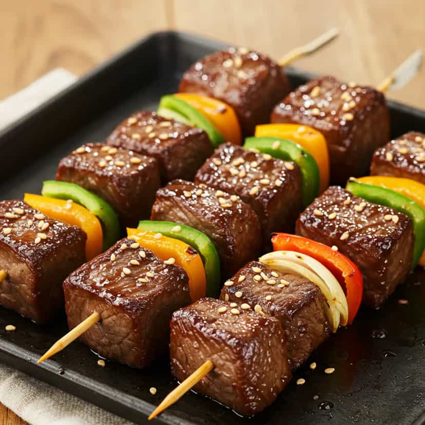 Foto deliciosa de Michuí de Filé Mignon pronta para servir - Carnes & Frango