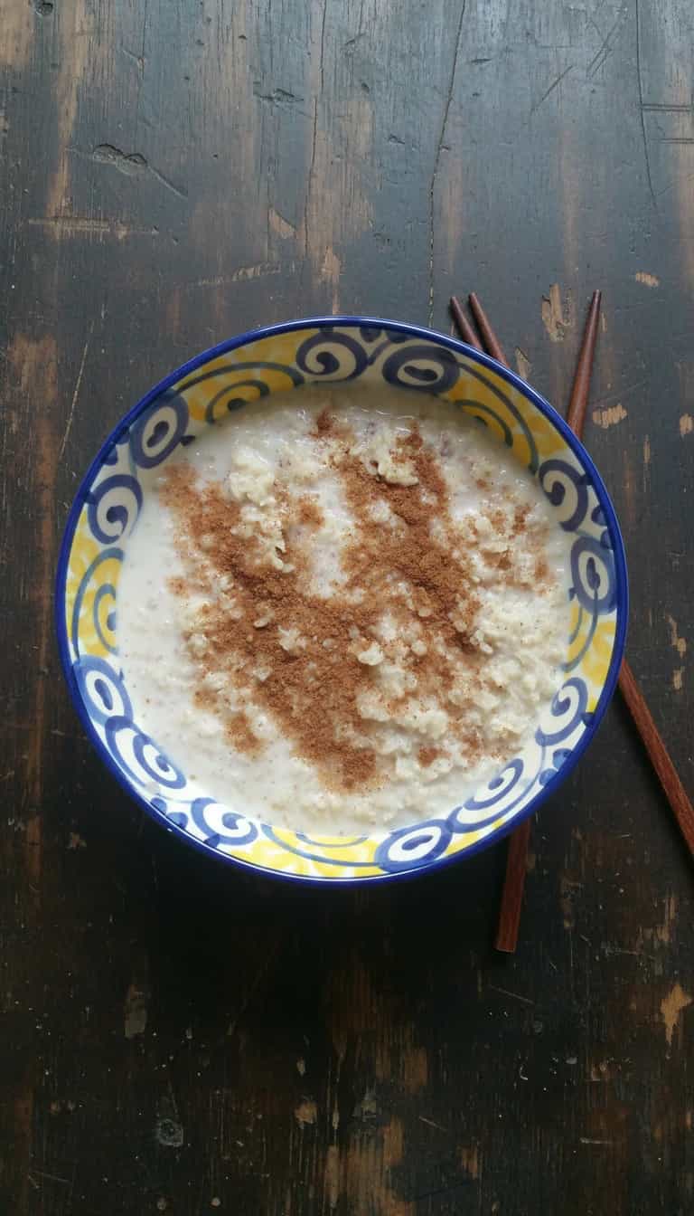 Foto deliciosa de Mingau Cremoso de Arroz Integral pronta para servir - Outras Receitas