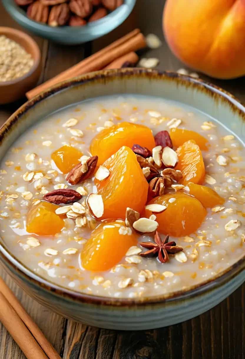 Mingau de Aveia com Frutos Secos