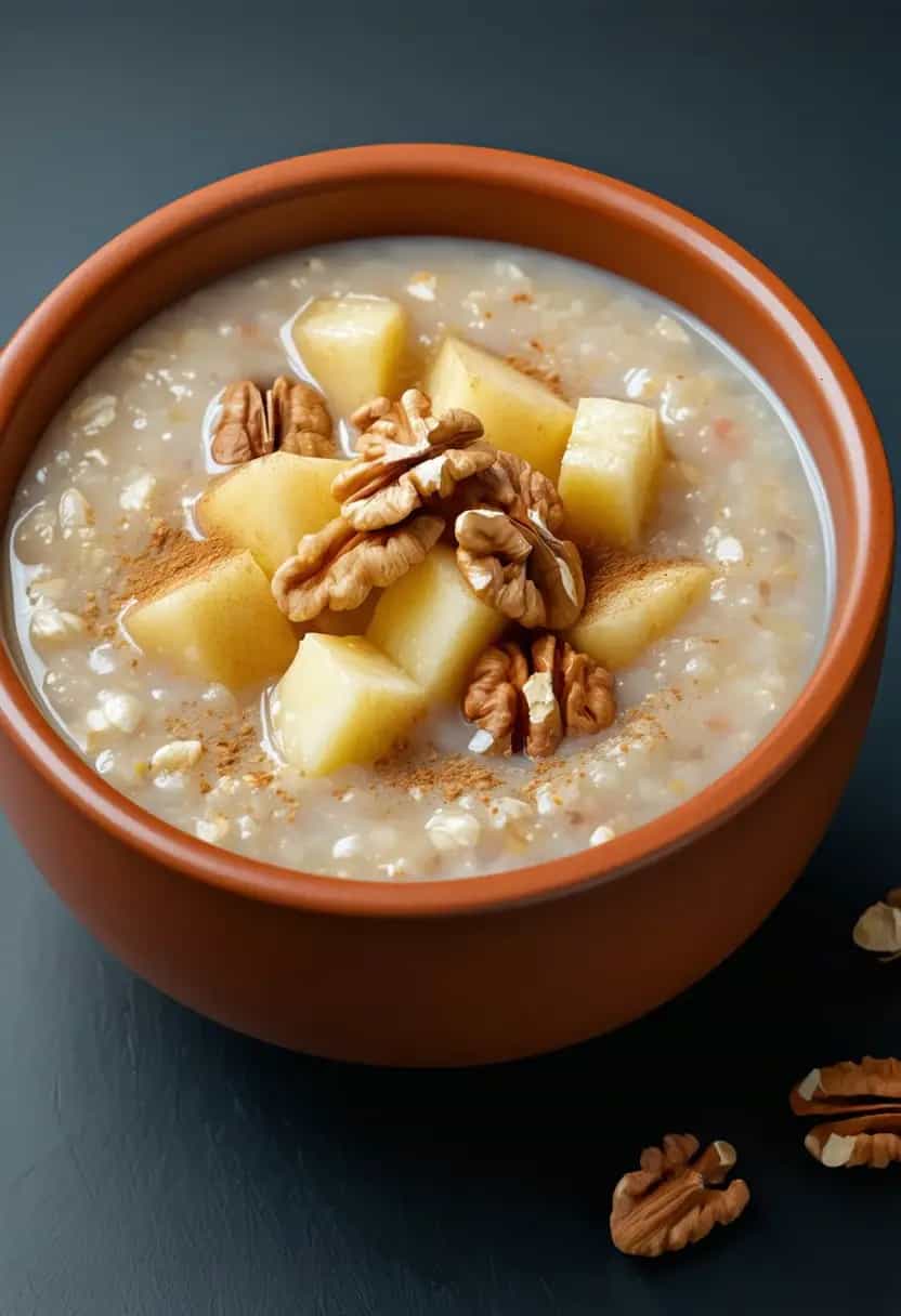 Mingau de Aveia e Maçã