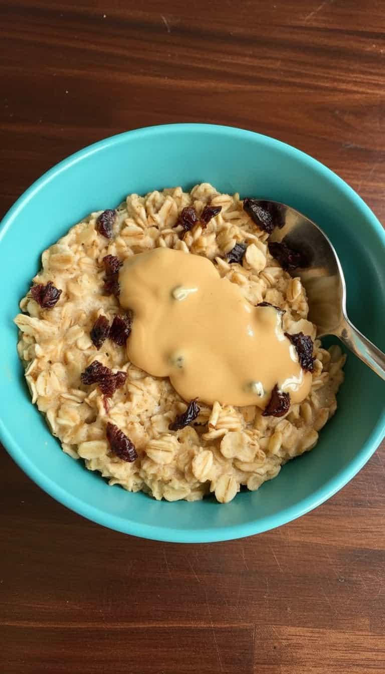 Foto deliciosa de Mingau de Aveia no Micro-ondas pronta para servir - Aveia