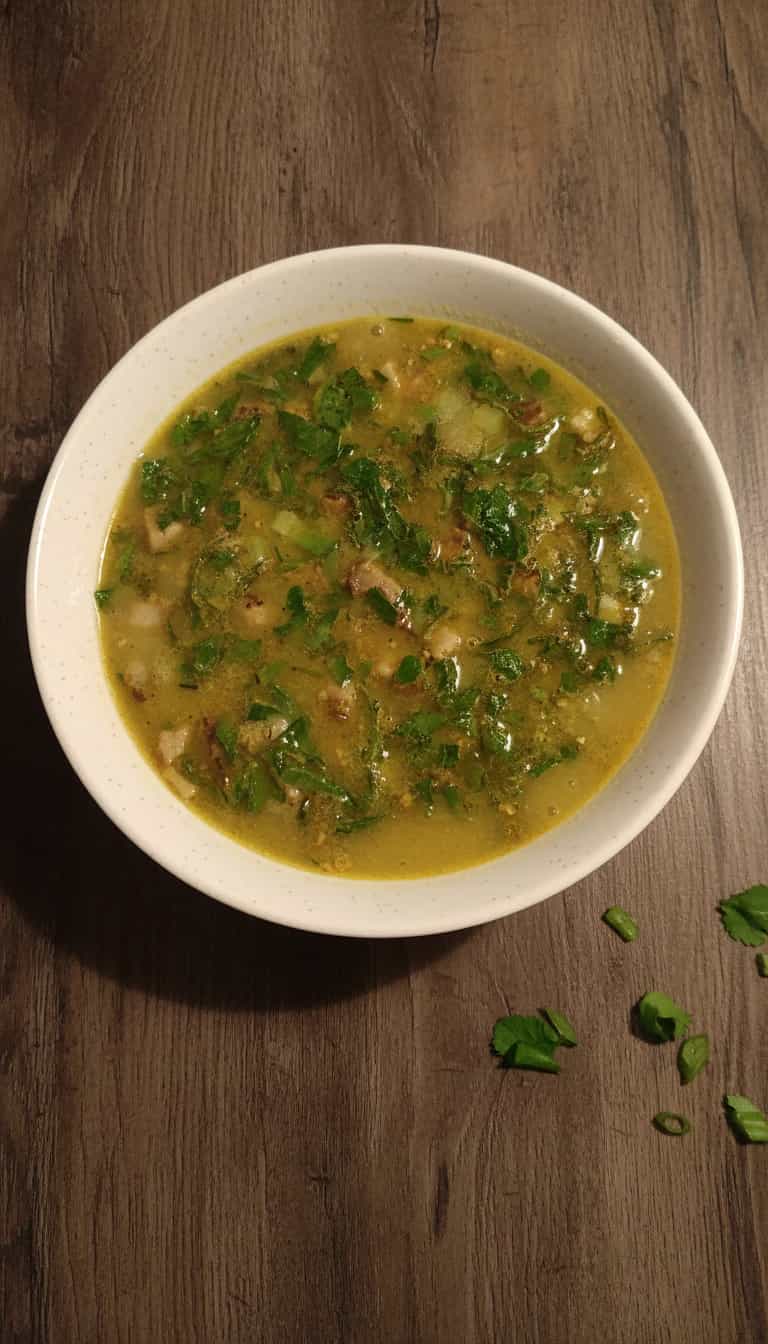 Foto deliciosa de Mingau de couve pronta para servir - Outras Receitas