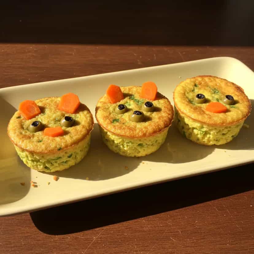 Foto deliciosa de Mini Omeletes de Forno com Legumes pronta para servir - Ovos