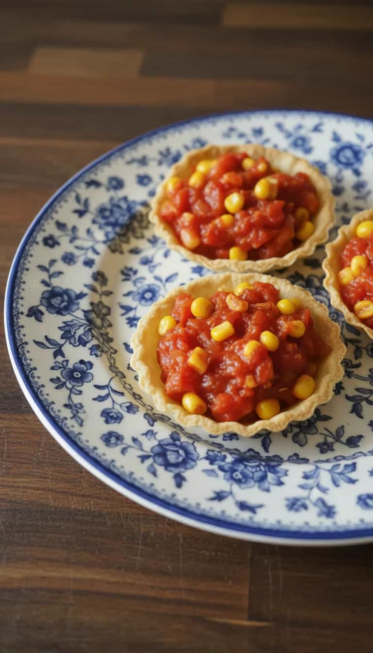 Foto deliciosa de Mini Tortinhas de Palmito pronta para servir - Salgadinhos