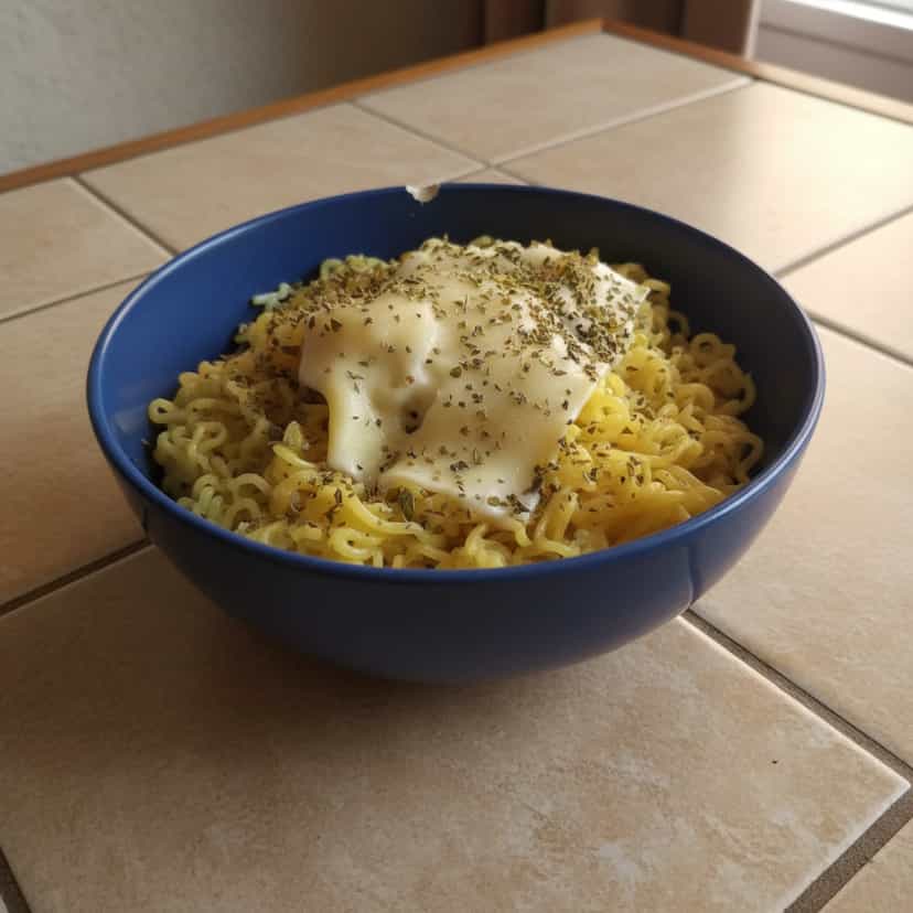 Foto deliciosa de Miojo Frito Crocante pronta para servir - Salgadinhos