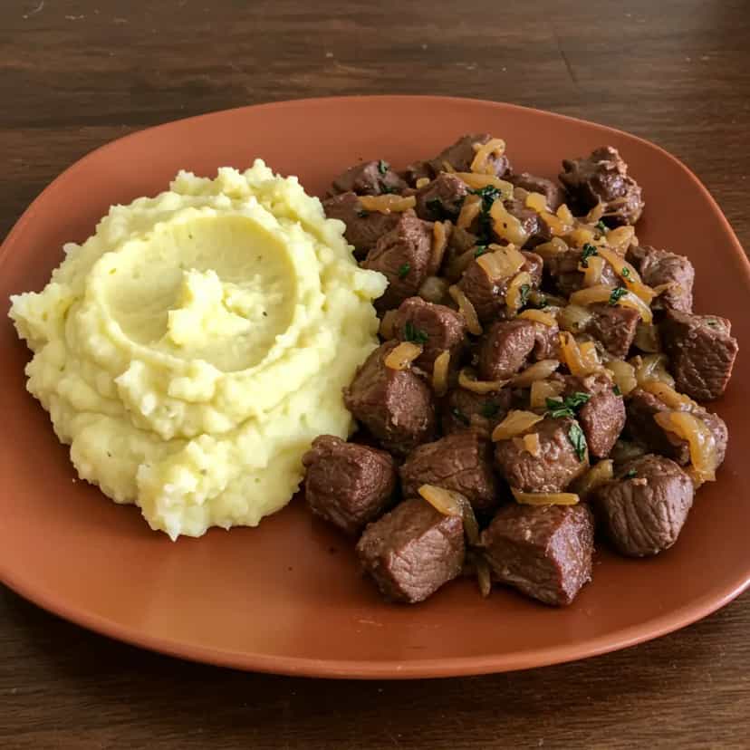 Foto deliciosa de Moela ao Molho Shoyu pronta para servir - Carnes & Frango