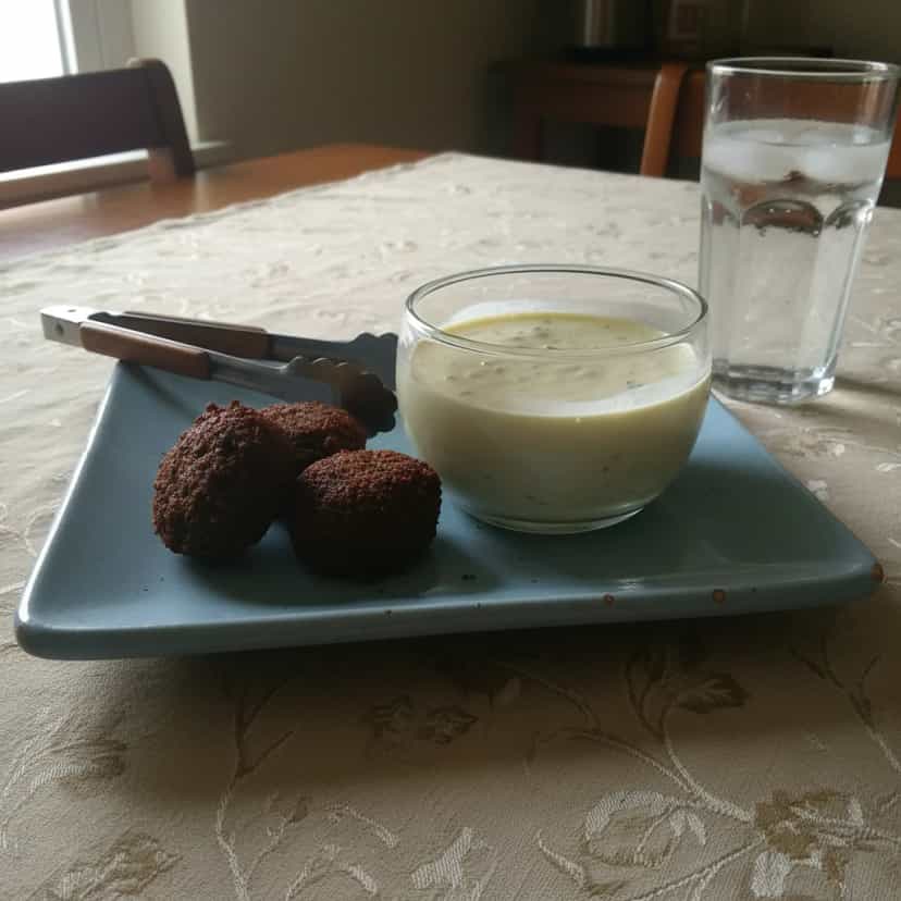 Foto deliciosa de Molho árabe para saladas e quibe pronta para servir - Outras Receitas