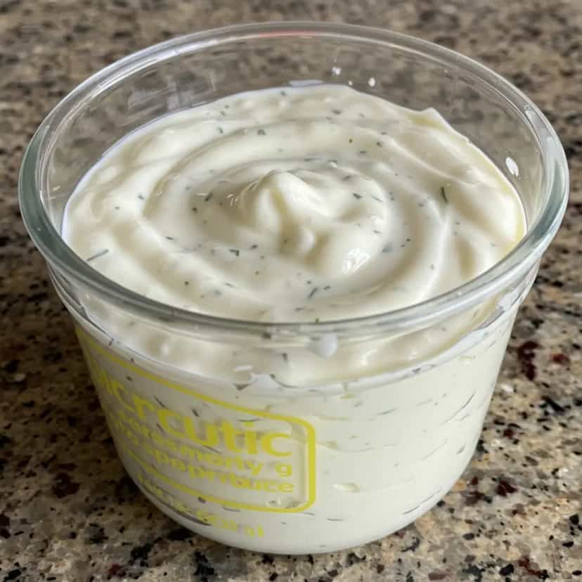 Foto deliciosa de Molho Branco para Saladas pronta para servir - Outras Receitas