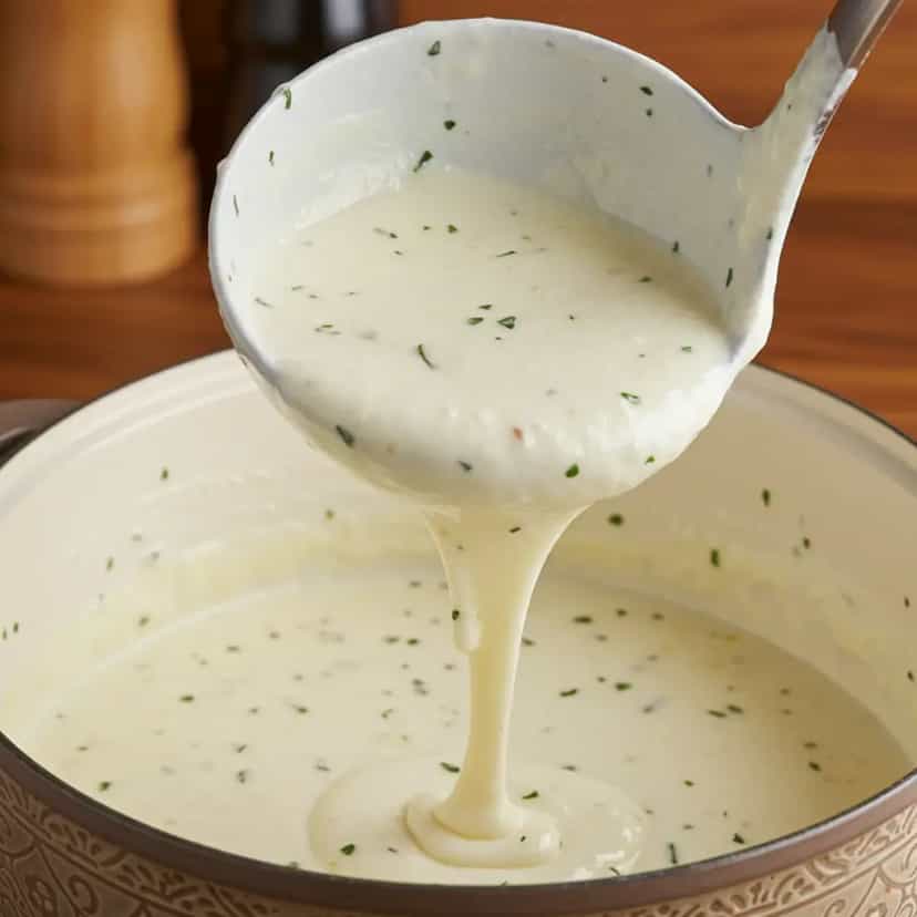 Foto deliciosa de Molho Branco Sem Leite pronta para servir - Outras Receitas