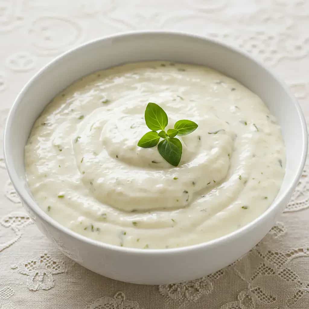 Molho Cremoso de Hortelã