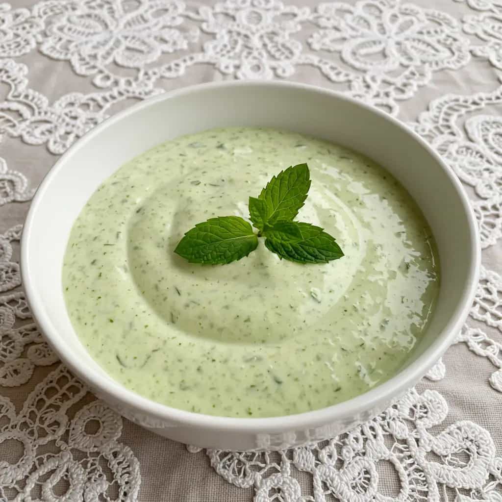 Molho Cremoso de Hortelã