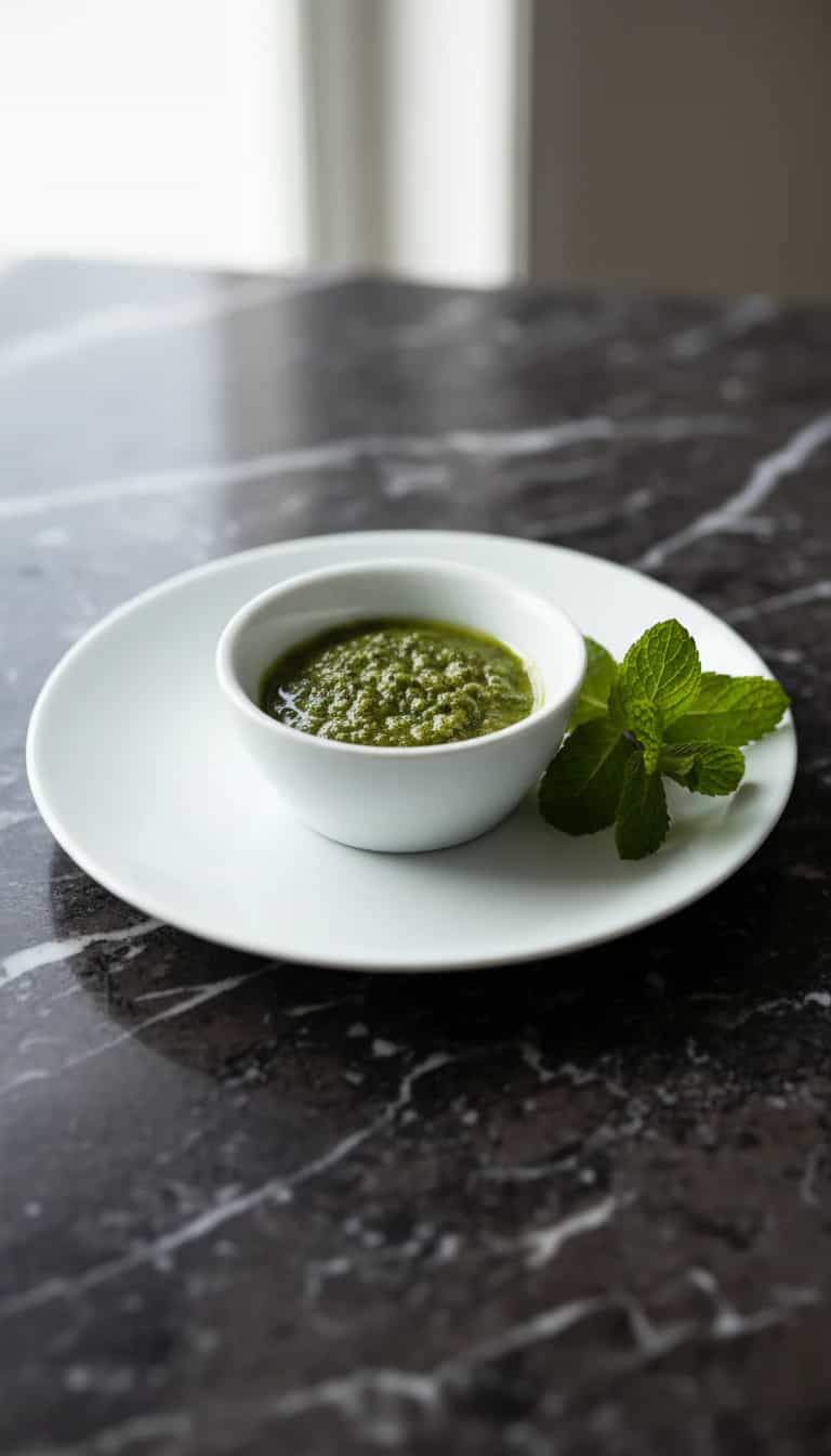 Foto deliciosa de Molho de Hortelã para Kafta pronta para servir - Outras Receitas