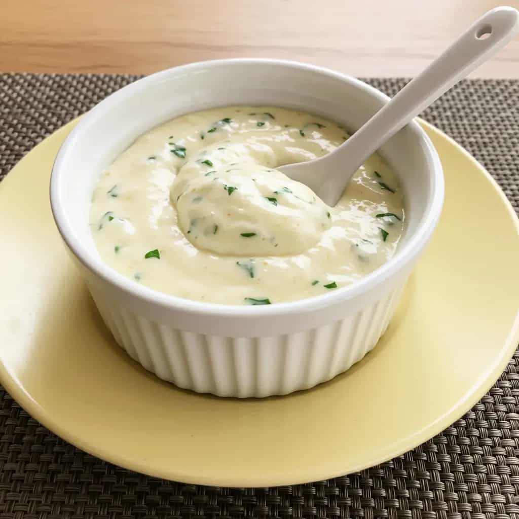 Molho de Iogurte Cremoso