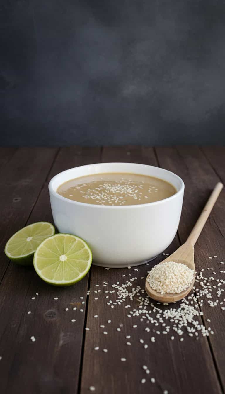 Foto deliciosa de Molho de Tahine para Saladas pronta para servir - Outras Receitas