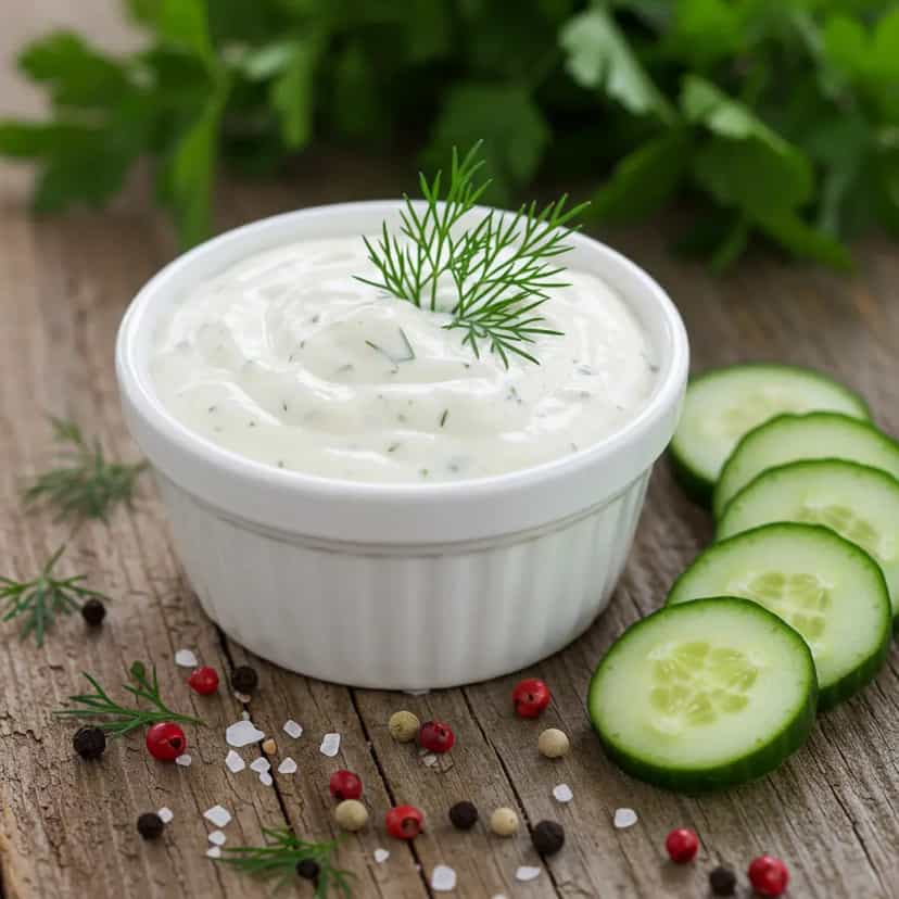 Foto deliciosa de Molho Ranch Barbecue Cremoso pronta para servir - Pastas & Patês