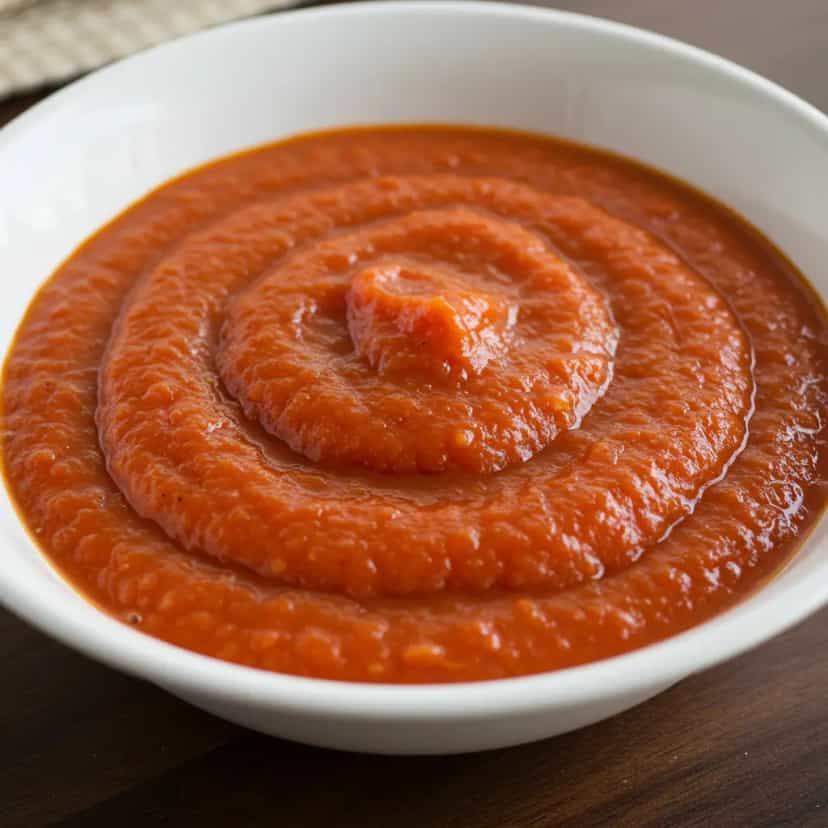 Foto deliciosa de Molho Vermelho para Churrasco pronta para servir - Carnes & Frango