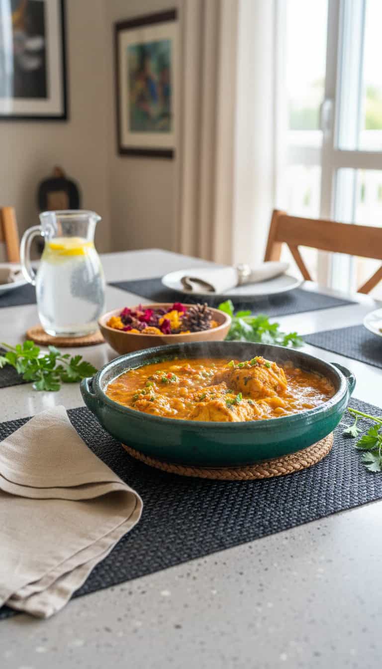 Foto deliciosa de Moqueca Capixaba de Badejo pronta para servir - Peixes & Frutos do Mar
