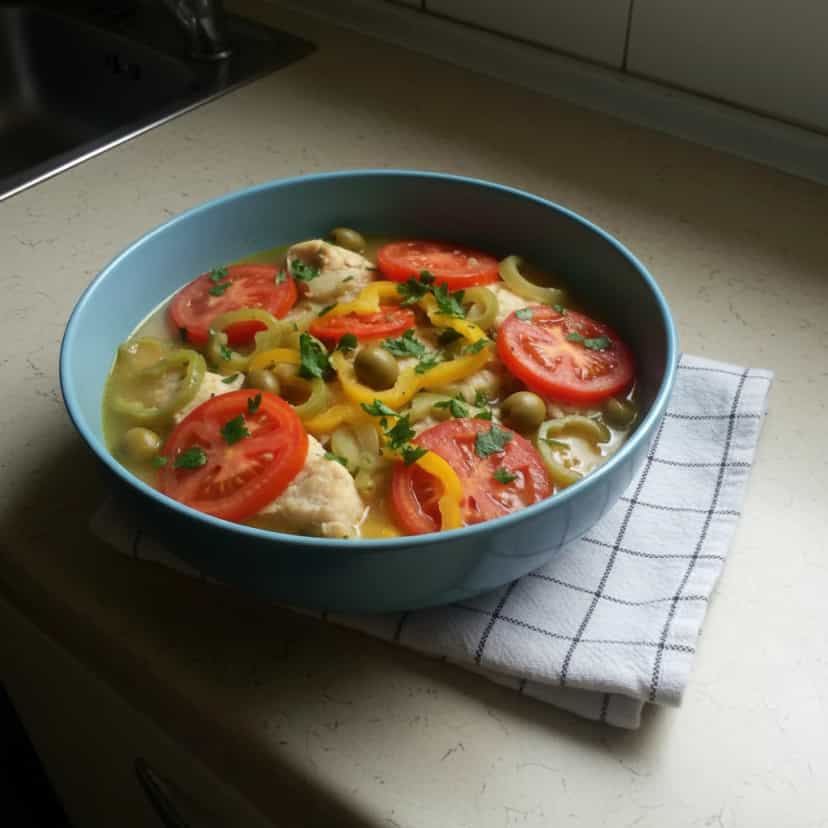 Foto deliciosa de Moqueca de bacalhau pronta para servir - Pratos Brasileiros Icônicos