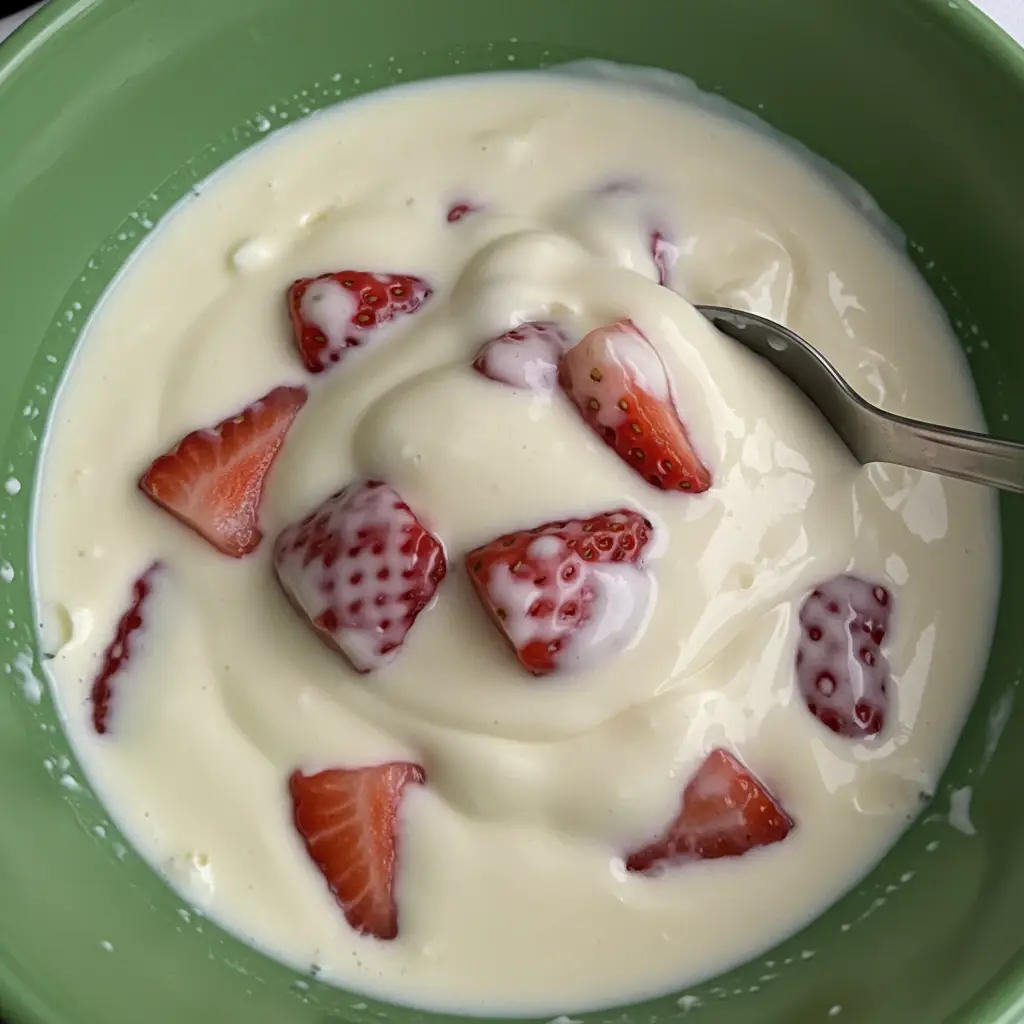 Morango com Creme Delicado