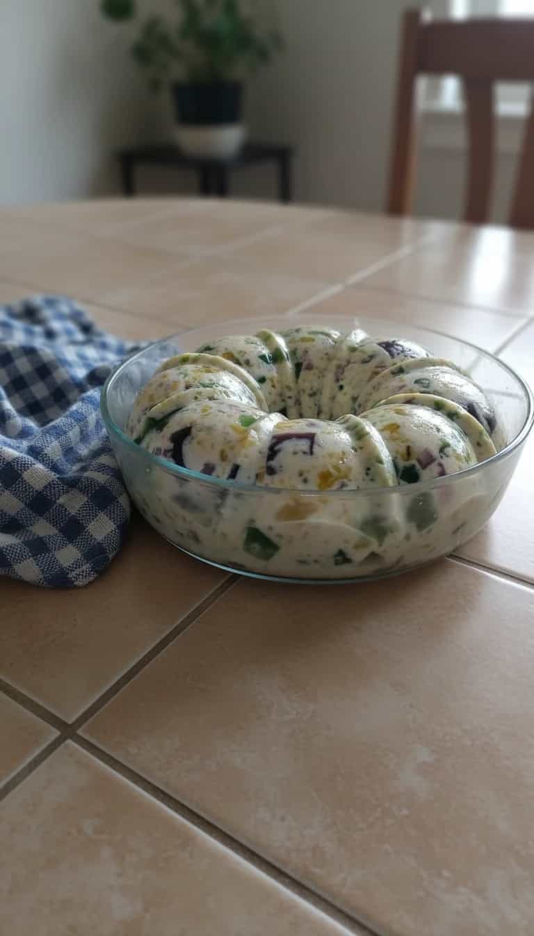 Foto deliciosa de Mosaico de gelatina pronta para servir - Doces Gelados & Sorvetes
