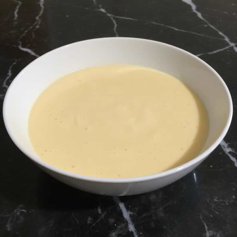 Foto deliciosa de Mousse Cremoso de Mamão pronta para servir - Pudins & Cremes