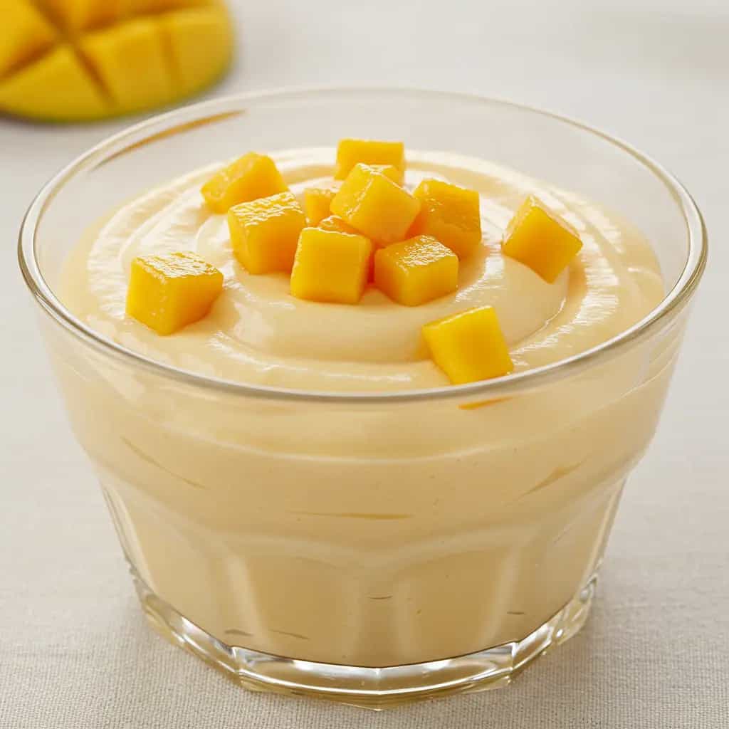 Mousse Cremoso de Manga