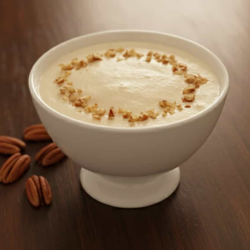 Foto deliciosa de Mousse Cremoso de Maracujá pronta para servir - Pudins & Cremes